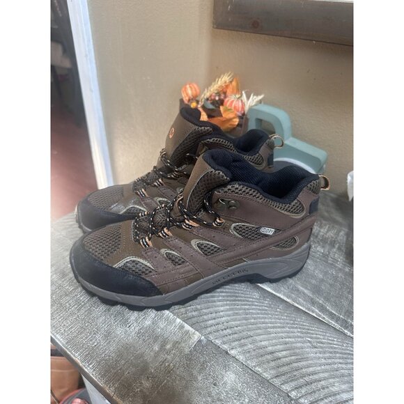 Merrell Kids Unisex Moab 2 Mid Waterproof Hiker Youth Size 7 - Picture 1 of 5